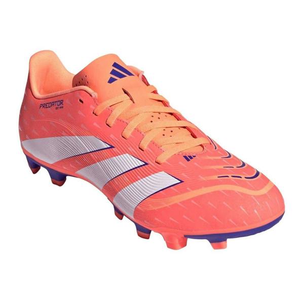 Adidas Mens Predator Club Firm Ground Football Boots - Orange/White - 
