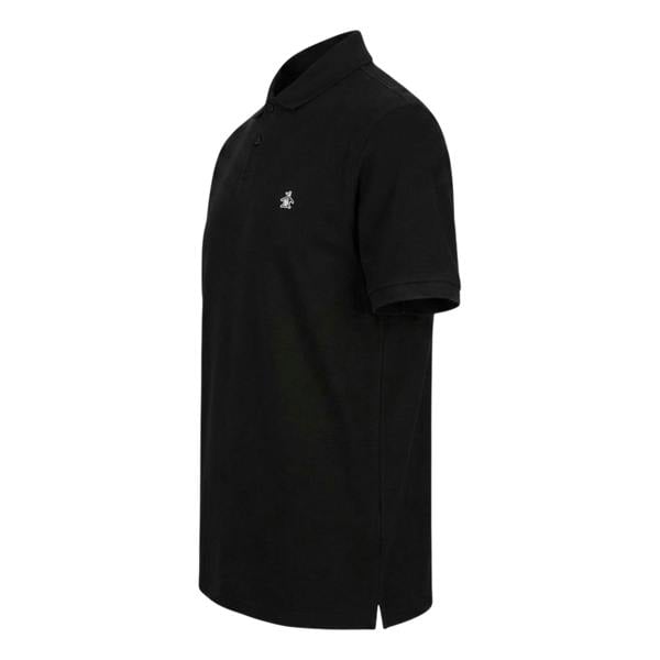 Original Penguin Mens Embroidered Logo Polo Shirt - Black - 
