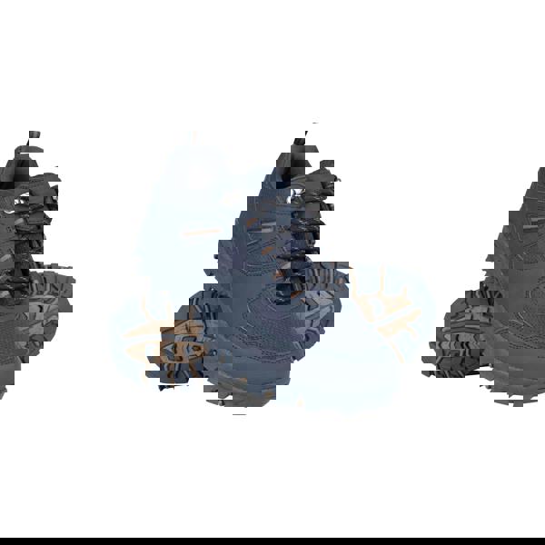 Mountain Warehouse Mens Mcleod Outdoor Wide Walking Shoes - Navy - 