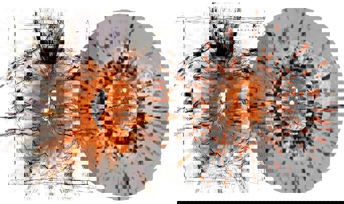 Of Mice & Men 'Echo' LP Ultra Clear Orange Black Splatter Vinyl