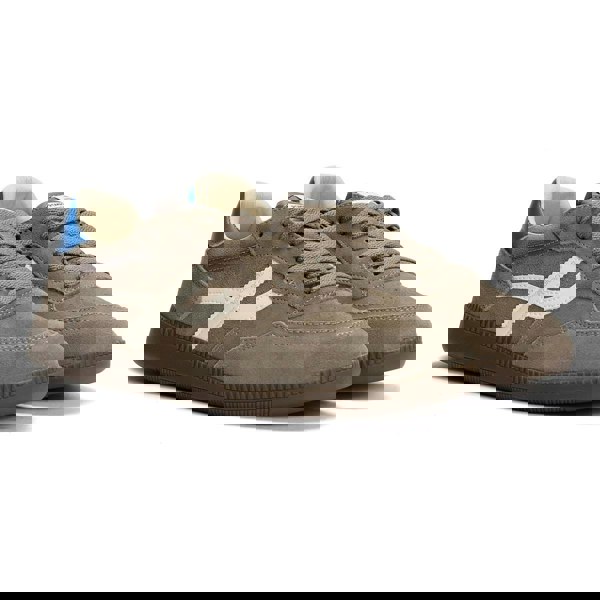 Pompeii Elan Sala Suede Men's Grey Sky Trainers