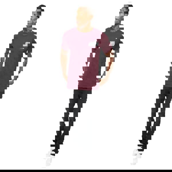 Crosshatch Mens Jampstead T-Shirt - Rum Raisin - 