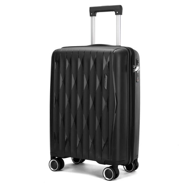 Infinity Luggage Hard Shell Suitcase Cabin TSA Luggage Travel Set