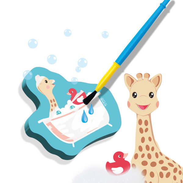 SES Creative Sophie la girafe - Colouring in the bath with water