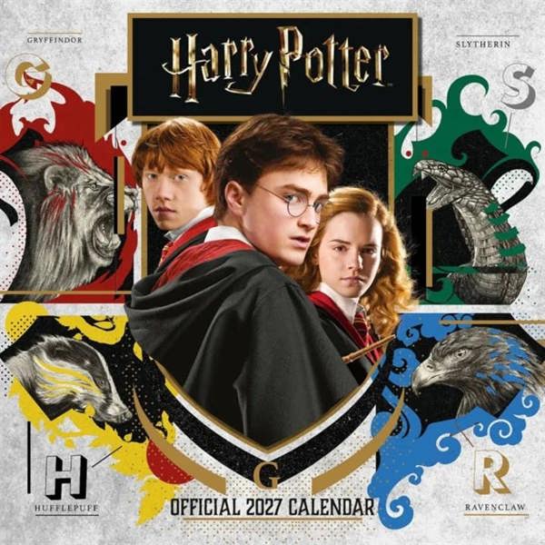 Harry Potter Calendar 2027, Wall Calendars, Month To View, Entertainment, Gift