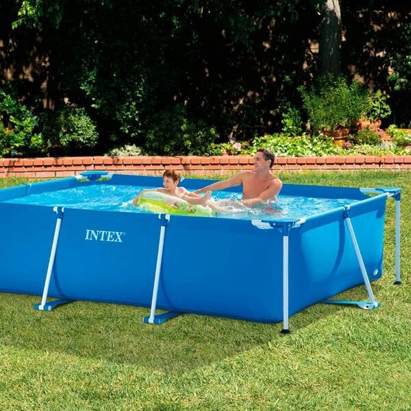 INTEX Rectangular Pool Metal Frame 260 X 160 X 65cm