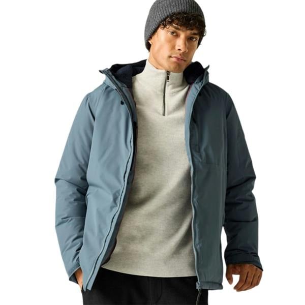 Regatta Mens Frankie Waterproof Insulated Jacket - Grey Mirage - 