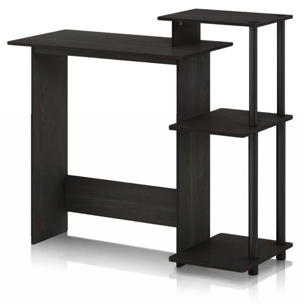 WALPLUS Efficient Home Laptop Notebook Computer Desk, Espresso/Black, /BK Featuring Durable Construction and Elegant Finish | 11192EX