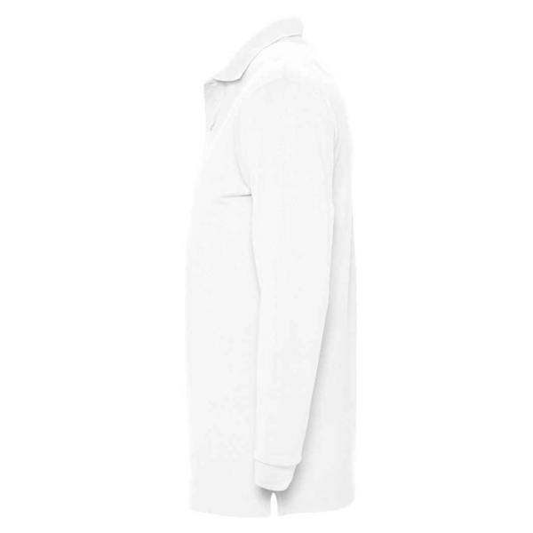 SOLS Unisex Adult Winter II Long-Sleeved Polo Shirt - White
