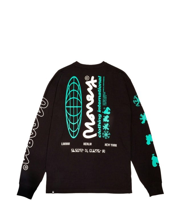 Money International Long Sleeve Tee - Black
