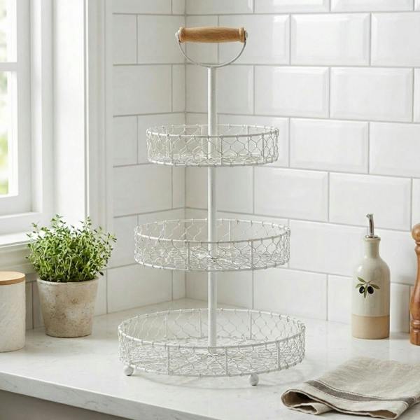 Garden Greatness 3 Tier Metal Kitchen Display Stand