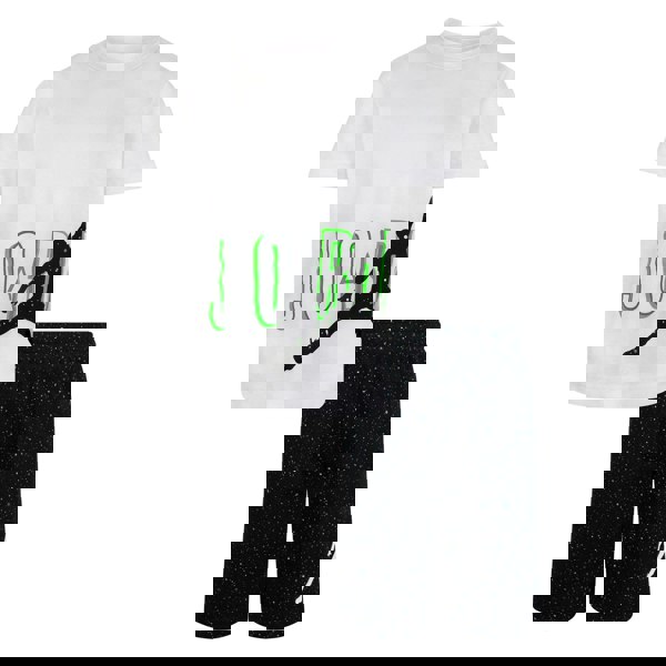 Nike Kids Air Jordan Speckle Top & Bottom Set - Black/White