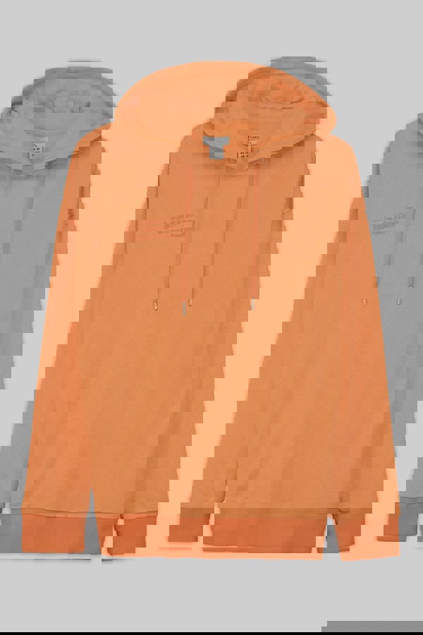 ENORSIA Slogan Life Tonnel Rib Hoodies