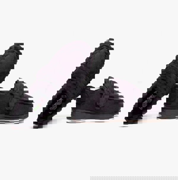 Padders WRAP Mens Slippers Black