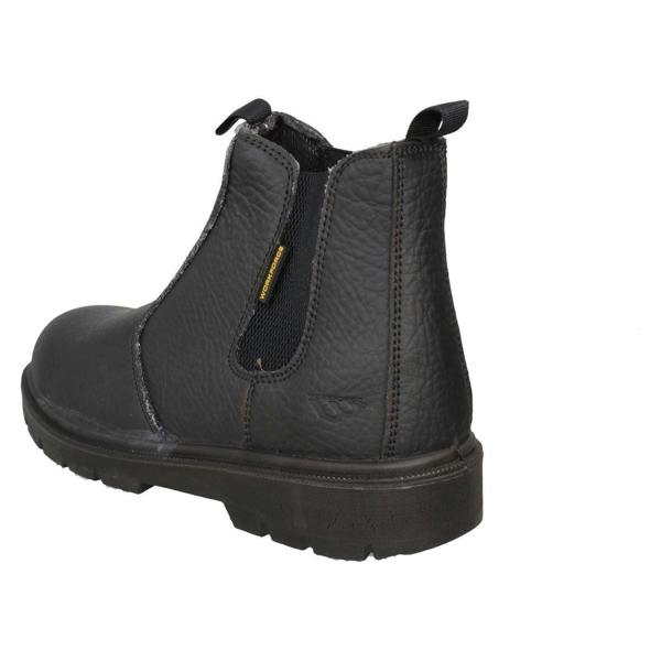 Workforce Mens Workforce Pull On Steel Toe Cap Safety Boots WF16/17-P