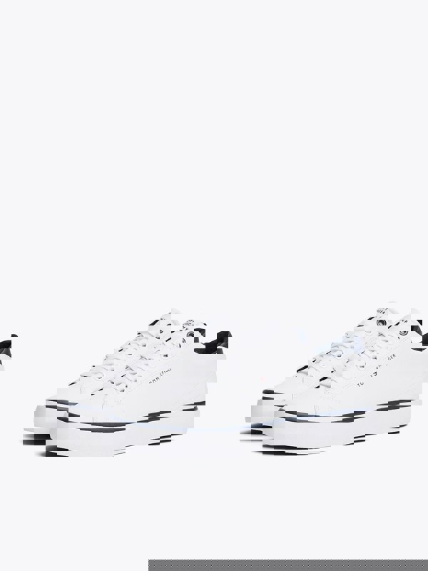 Tommy Hilfiger HI VULC CORE Mens Trainers White