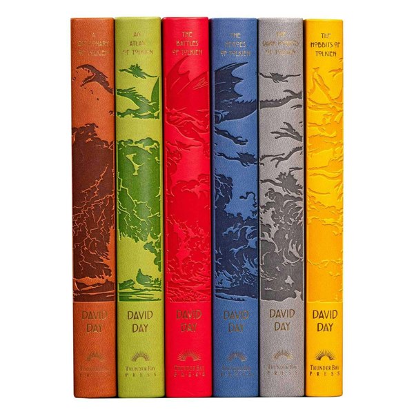 Thunder Bay Press The World of Tolkien Complete 6 Books Collection Box Set by David Day