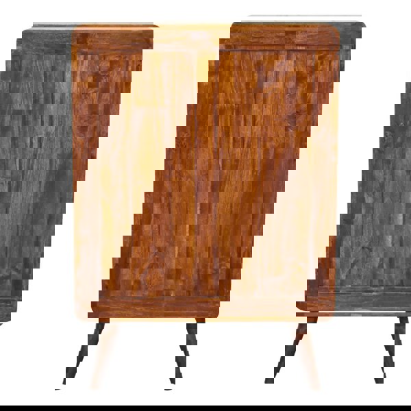 Artisan Furniture 2 over 3 Curved Chestnut Chest
