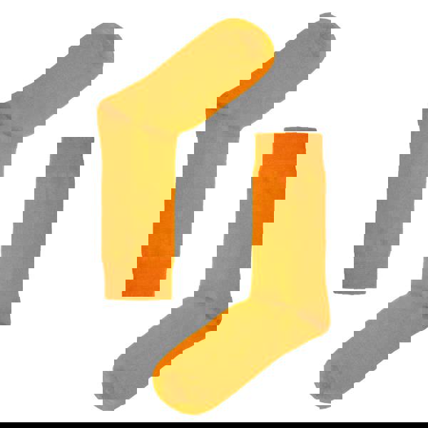 Jemsox Plain Comfort Welt Organic Cotton Mens Socks | Soft Flat Knit & All-Day Comfort