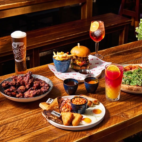 Virgin Experience Days Bottomless Brunch for Two at Social Pubs & Kitchens