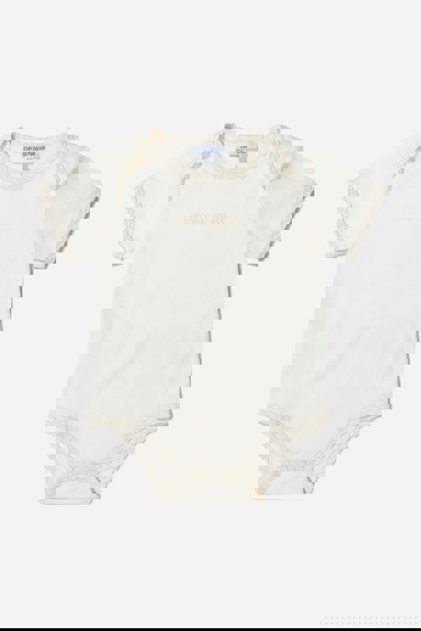 Emporio Armani Baby Bodysuit Set (2 Piece)