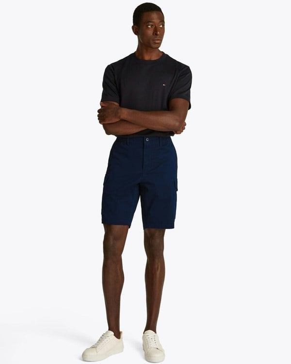 Tommy Hilfiger Harlem 1985 Mens Cargo Shorts - Night Sky