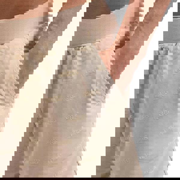 Hugo Mens Kay Repeat Logo Shorts - Beige - 