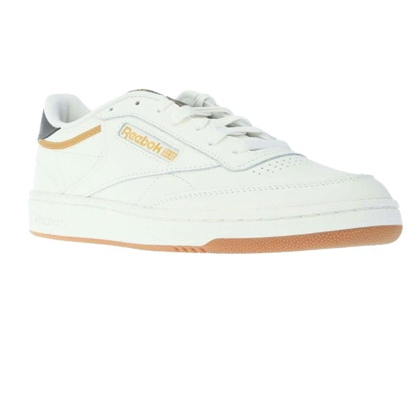 Reebok Mens Club C 85 Leather Trainers - Chalk