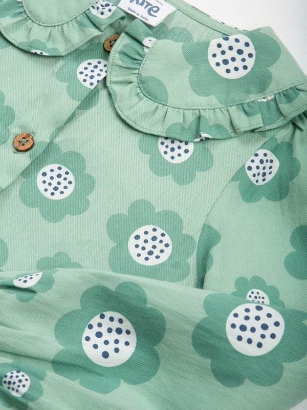Kite Girls Organic Big Bloom Dolly Collar Dress
