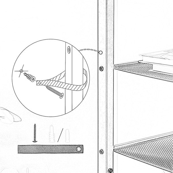 Rafaelo Mobilia 8 Tier Shoe Rack