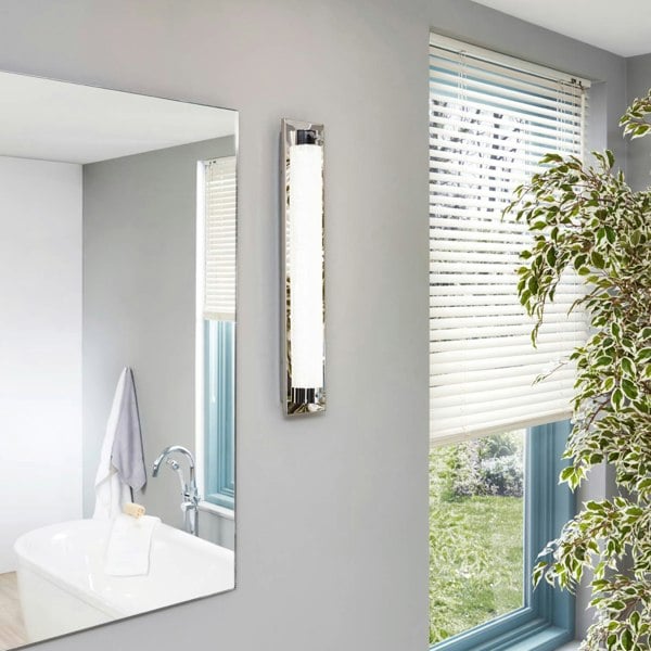 EGLO Tolorico LED Chrome/Crystal Bathroom Ceiling Light