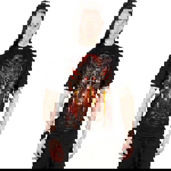 Spiral Direct GATES OF HELL - T-Shirt Black