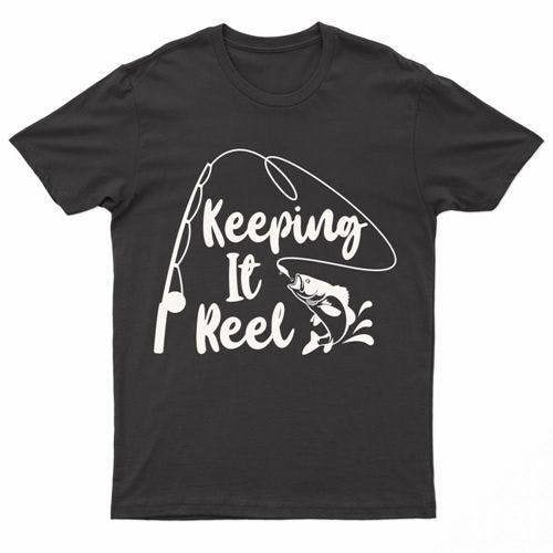 Mens Premium Fishing Logos T-shirt