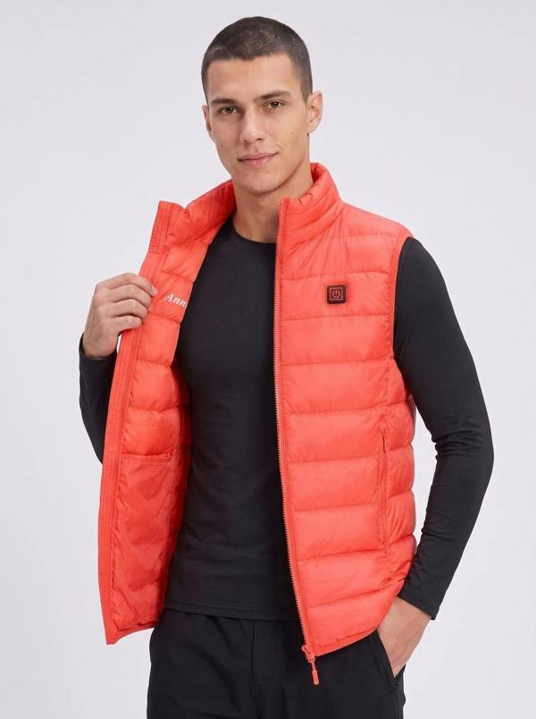 Anniou Men's Heated Duck Down Vest