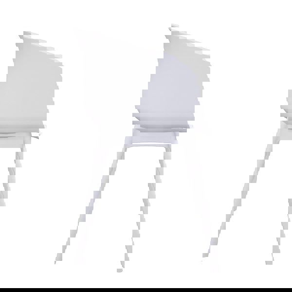 Dorel Home York xl Dining Chair in White - 2 pieces