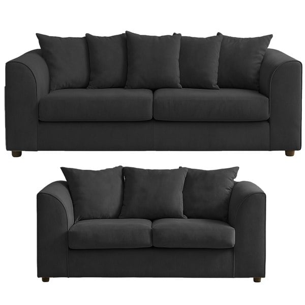 Furnishings For Less Casper Chenille Fabric Sofa Set