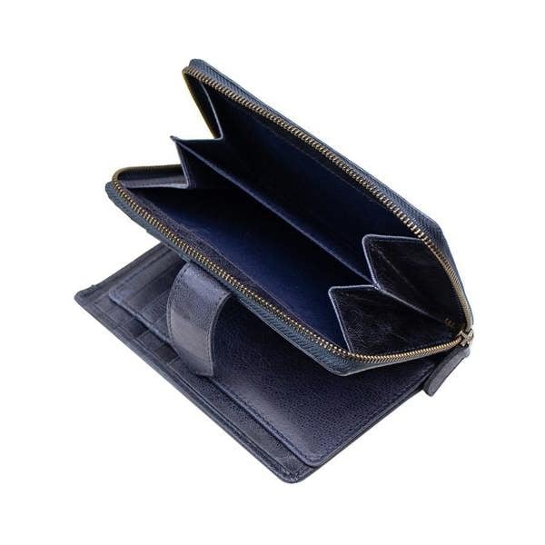 PRIMEHIDE Bifold Leather Purse For Women Arizona