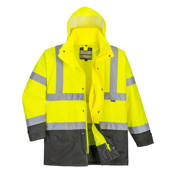 Hi-Vis 5-in-1 Contrast Executive Jacket Portwest