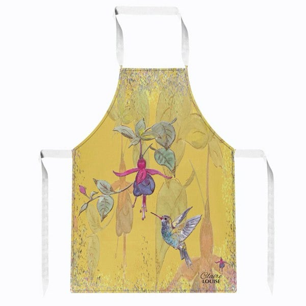 Claire Louise Powder Bloom Fuchsia Apron