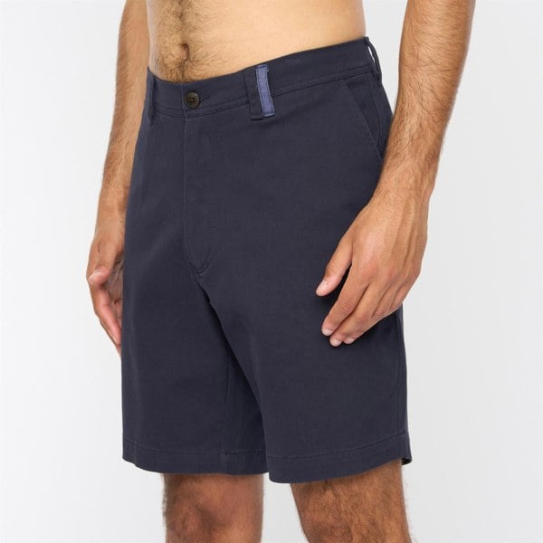 Gabicci G54V01 Mens Washed Stretch Twill Shorts Gabicci Classic - NAVY