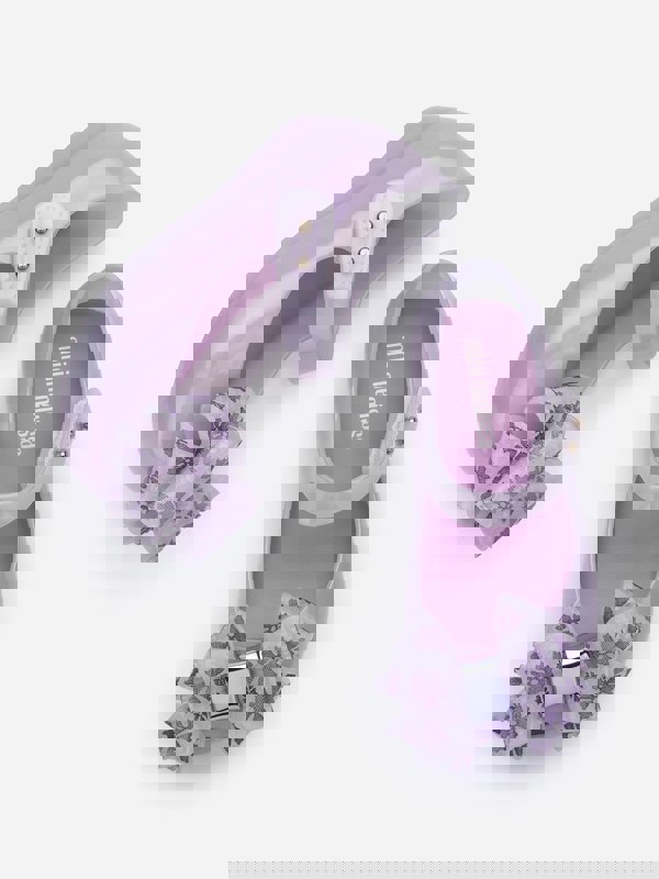 Mini Melissa Girls Ultragirl Sweet Shoes in Purple