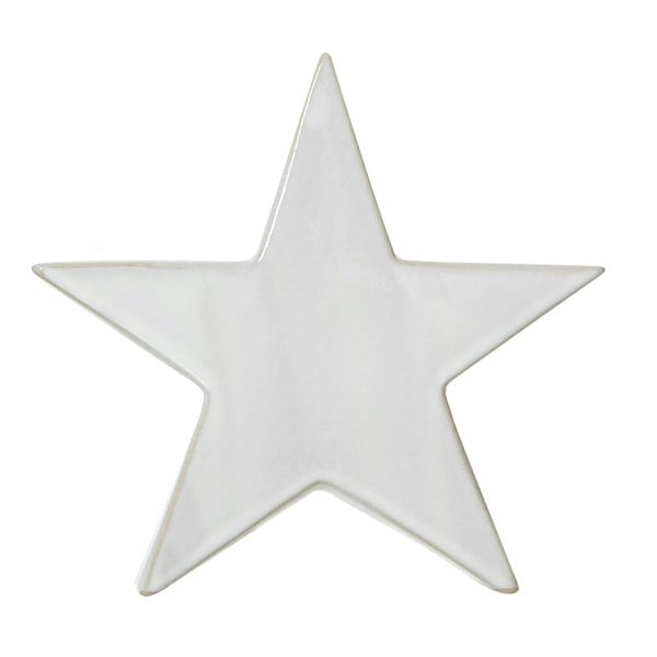 Hill Interiors Standing Star Decoration - White