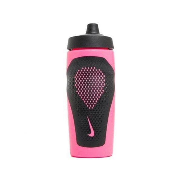 Nike Refuel Gripped Water Bottle - Pink Glow/Black/White