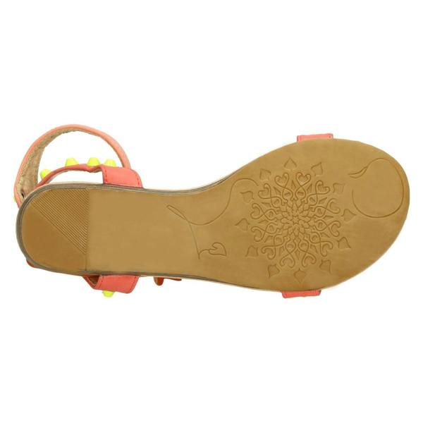 Spot On Girls Spot On Flat Ankle Strap Sandal H0116