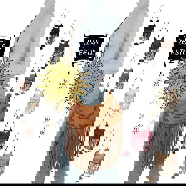 Love EMVY Fringemvy Hobo Festival Range Messenger Bag