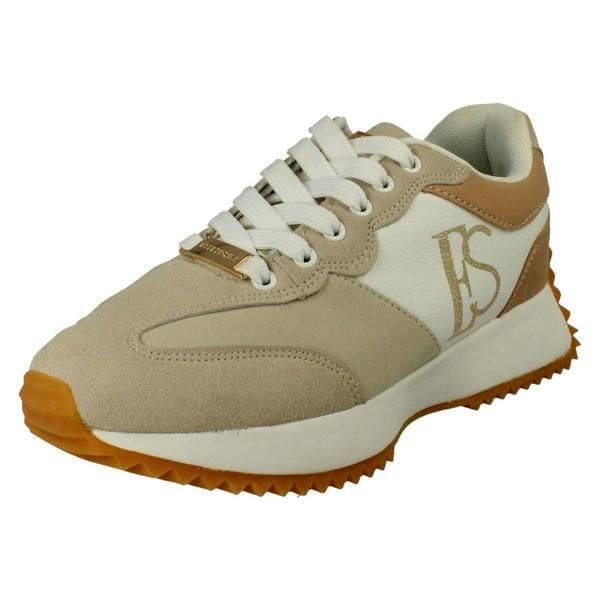 Elle Sport Ladies ELLE SPORT Chunky Sole Lace Up Trainers F7254