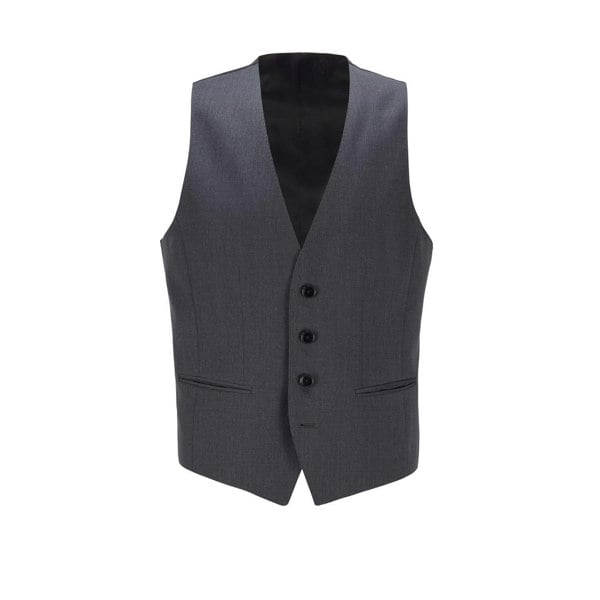 Boss Mens Wilson Waistcoat - Grey