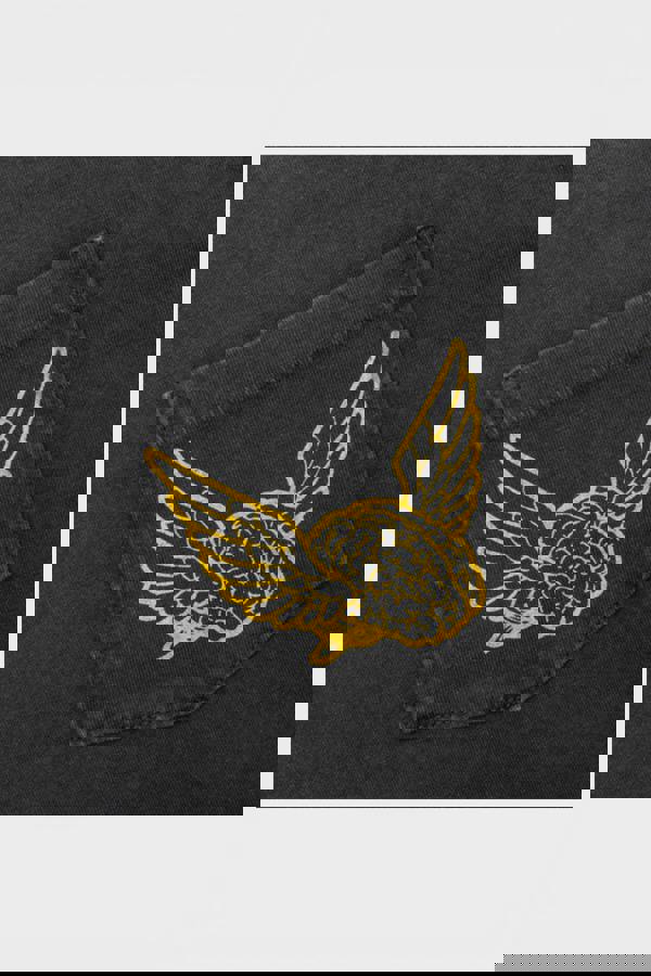 Gallery Dept. Flying Brain Pocket Tee Vintage Black