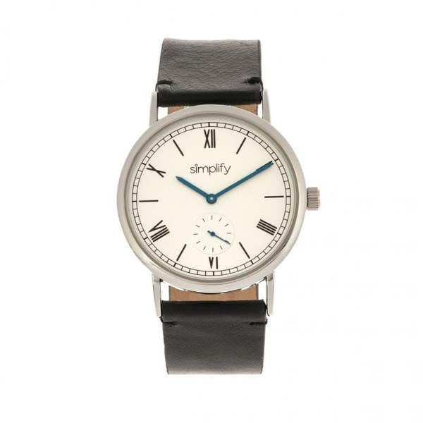 Simplify The 5100 Leather-Band Watch