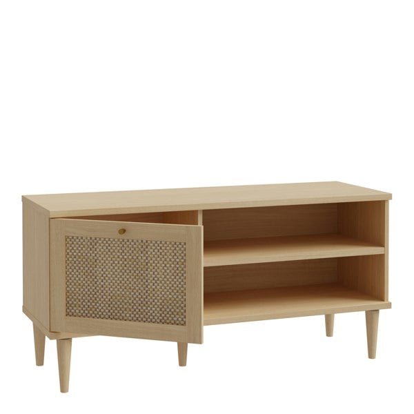 Furniture To Go Calasetta 1 Door TV Unit in Rattan